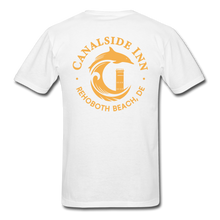 Load image into Gallery viewer, 2 Herons Unisex Classic T-Shirt- Canalside Inn Collection - white
