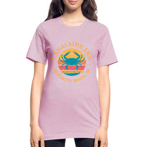 Crab Unisex Heather Prism T-Shirt - heather prism lilac