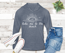 Load image into Gallery viewer, Take Me To The Beach Unisex Hoodie Shirt
